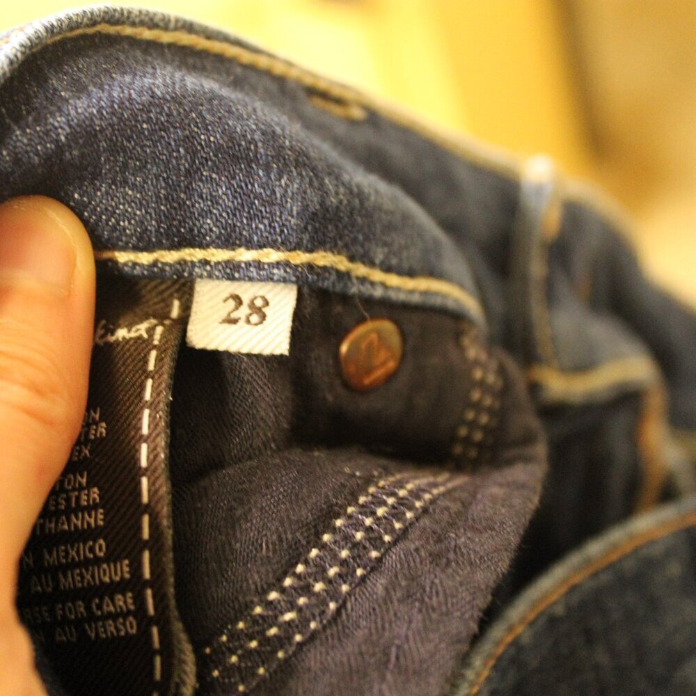 7 For All Mankind Roxanne Jeans Size 28 - Picture 11 of 13